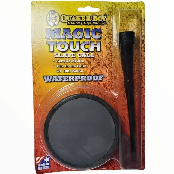 Quaker Boy Magic Touch Slate Turkey Call Waterproof 13609 New - Picture 1 of 4